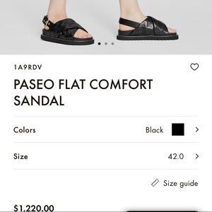 Authentic Louis Vuitton Paseo sandal Excellent condition!! Like new!!!